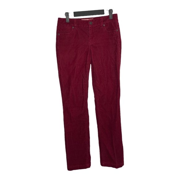 J. Crew Pants - J.Crew Women's Size 0R Red Corduroy Bootcut Pants